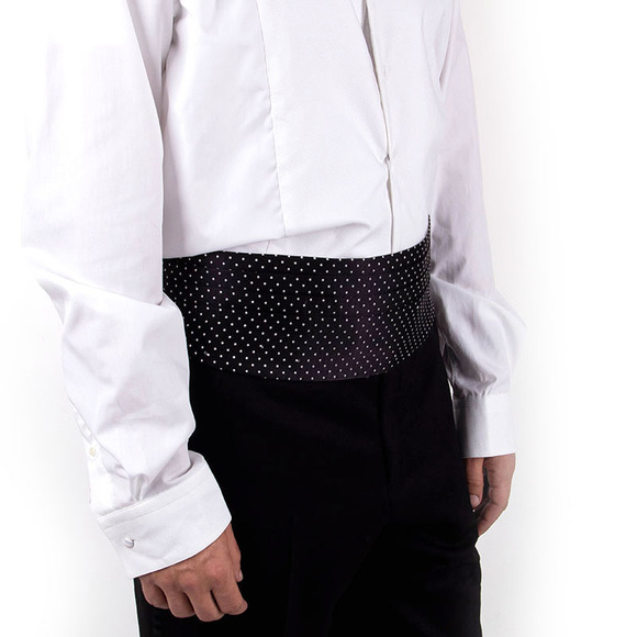 TINO COSMA BLACK & WHITE LEATHER GLOVES | MENS SIZE 100CM - Picture 2 of 3